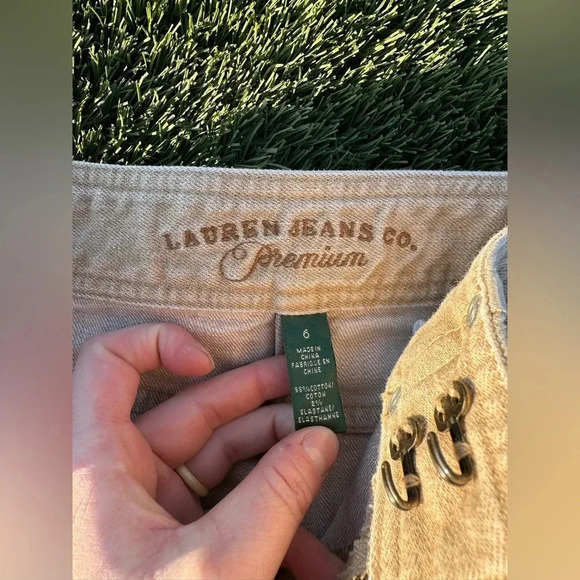 Lauren Ralph Lauren Beige Pencil Skirt - Picture 7 of 9